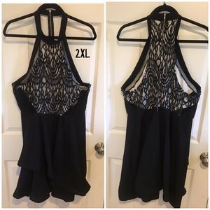 Black Flirty Dress